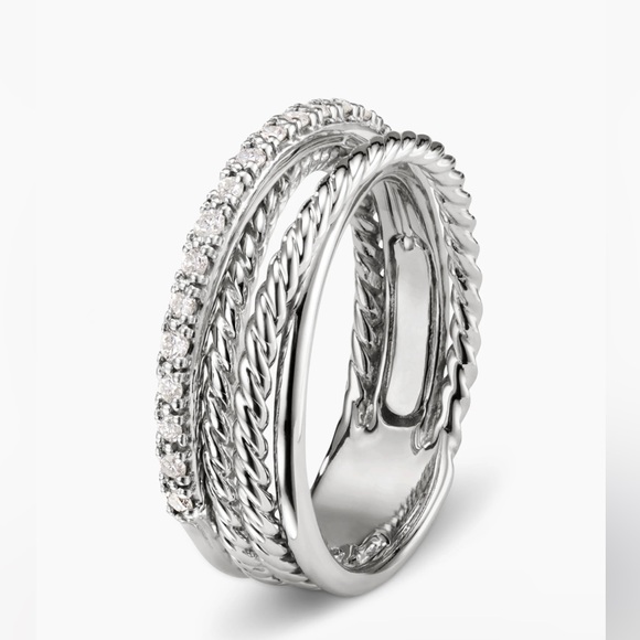 David Yurman Crossover Brand with Diamonds - Picture 3 of 9